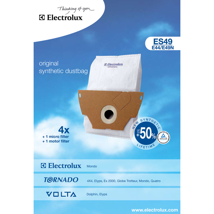 Electrolux - Vrećice za prašinu - ES49