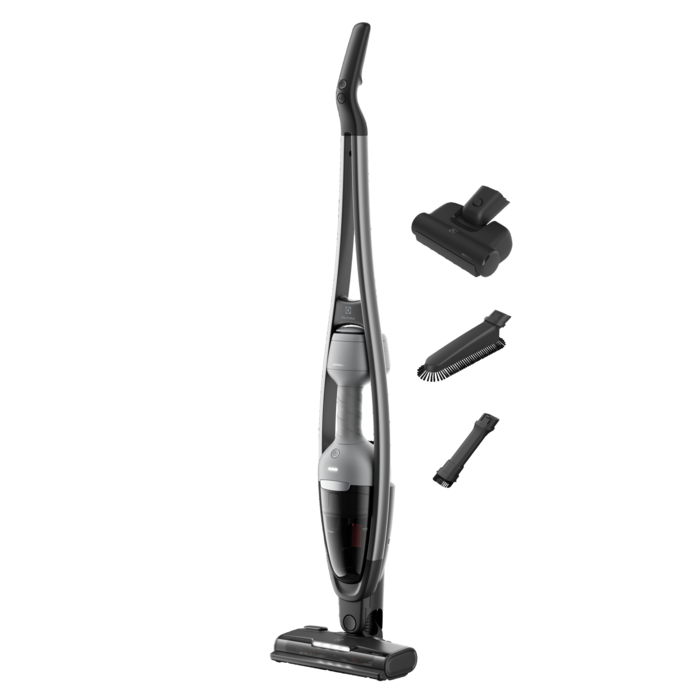 Electrolux 600 Cordless cleaner 2in1 bez vrećice Urban Grey 55 minuta