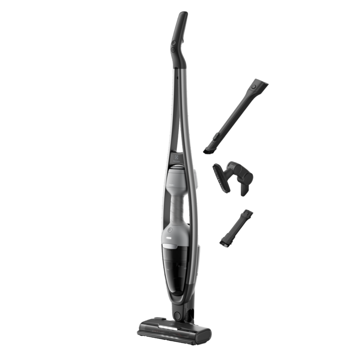 Electrolux 600 Cordless cleaner 2in1 bez vrećice Urban Grey 55 minuta