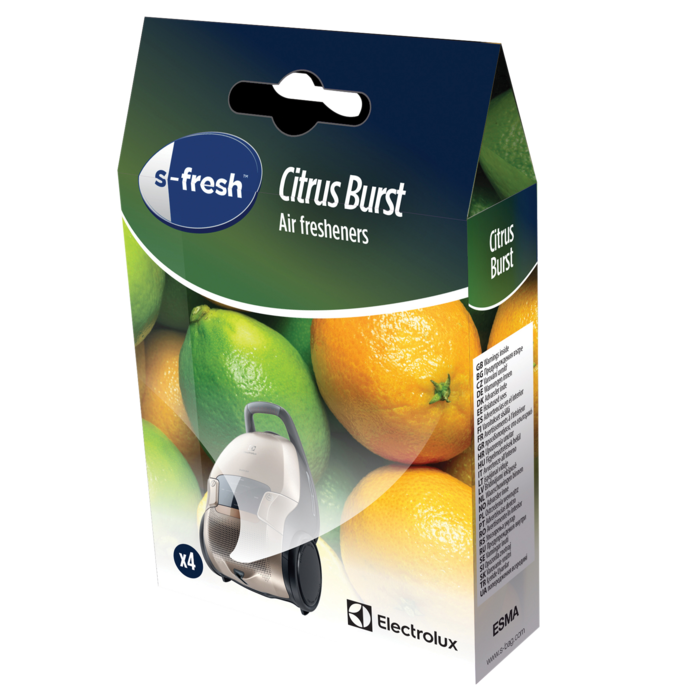 ESMA s-fresh® Citrus Burst Vacuum Cleaner Air Fresheners