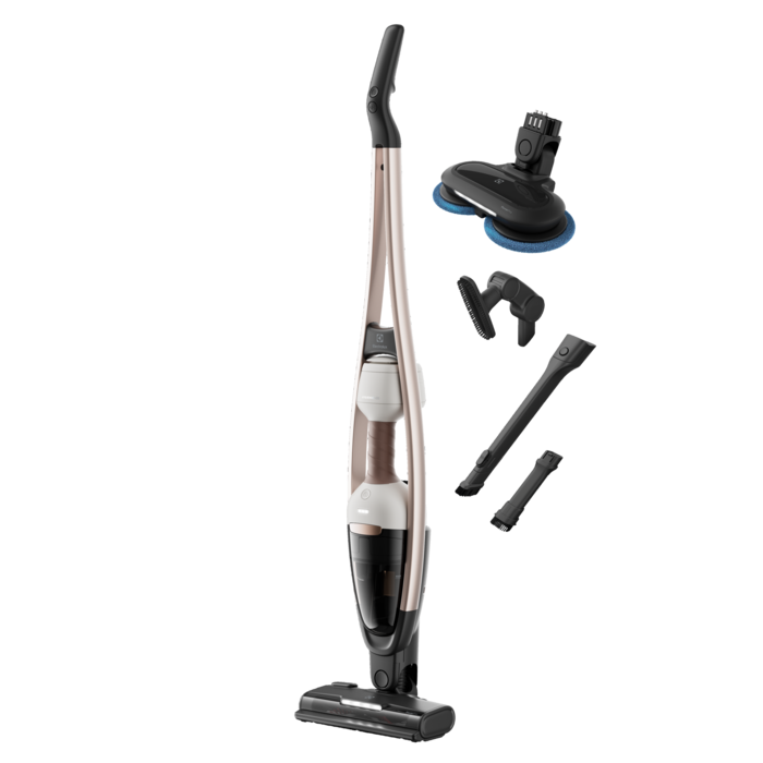 Electrolux 600 Cordless cleaner 2in1 bez vrećice Shell White 55 minuta